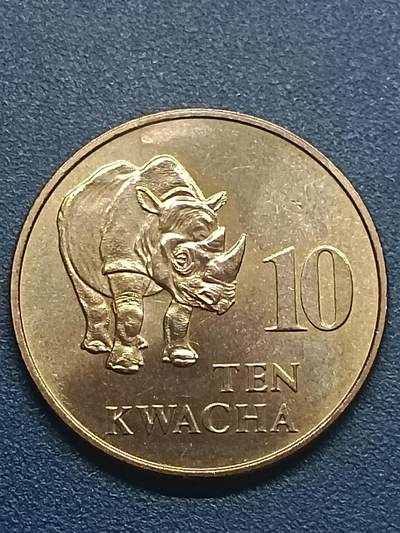 吉祥压岁钱外国硬币第55场 赞比亚硬币