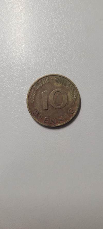 2025第四期 德国1982年D厂10芬尼