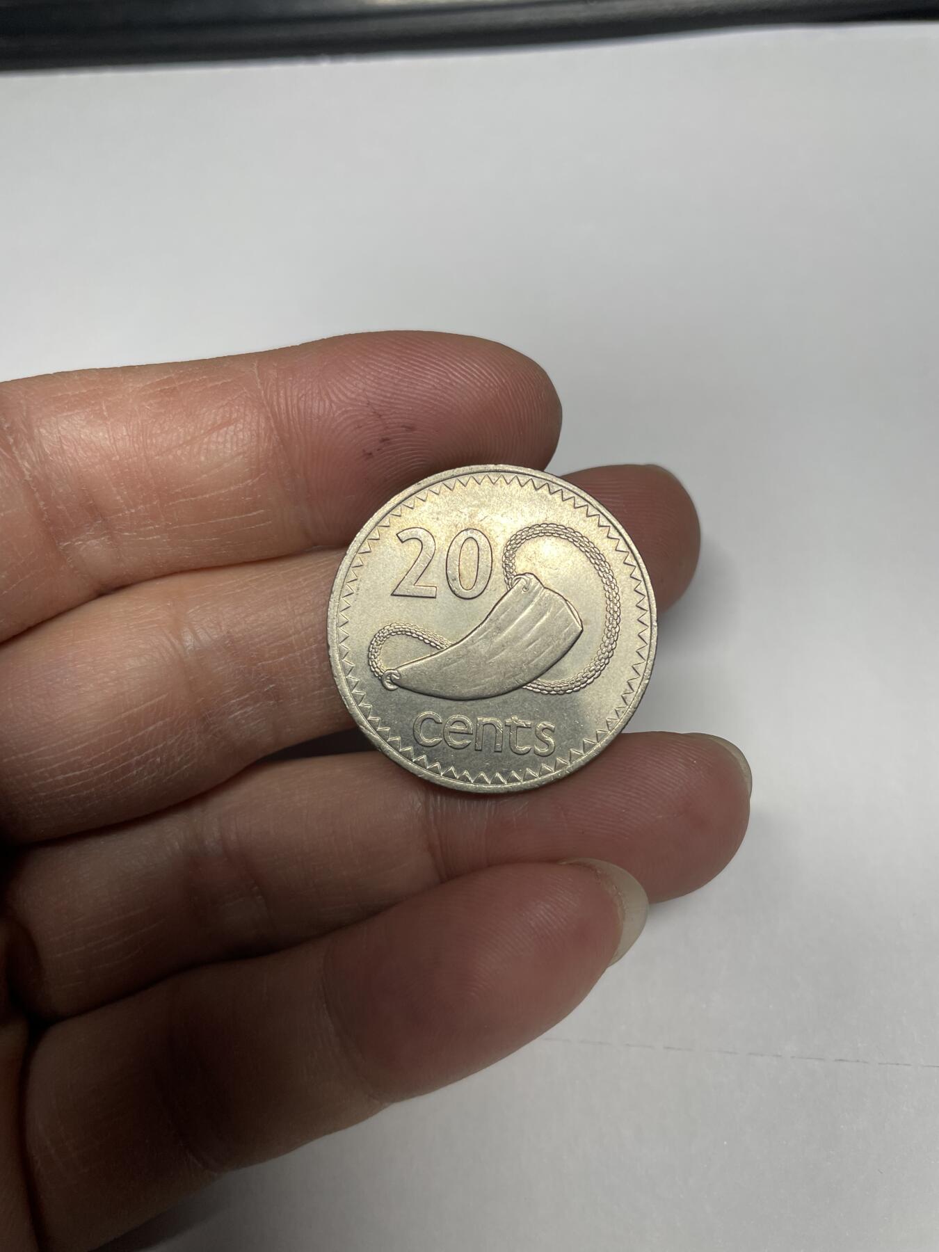每日一拍，2025年集古藏今外币拍卖第二期-第2场—（总第202拍），可以寄存60天，满160元包邮。 1980年斐济20分