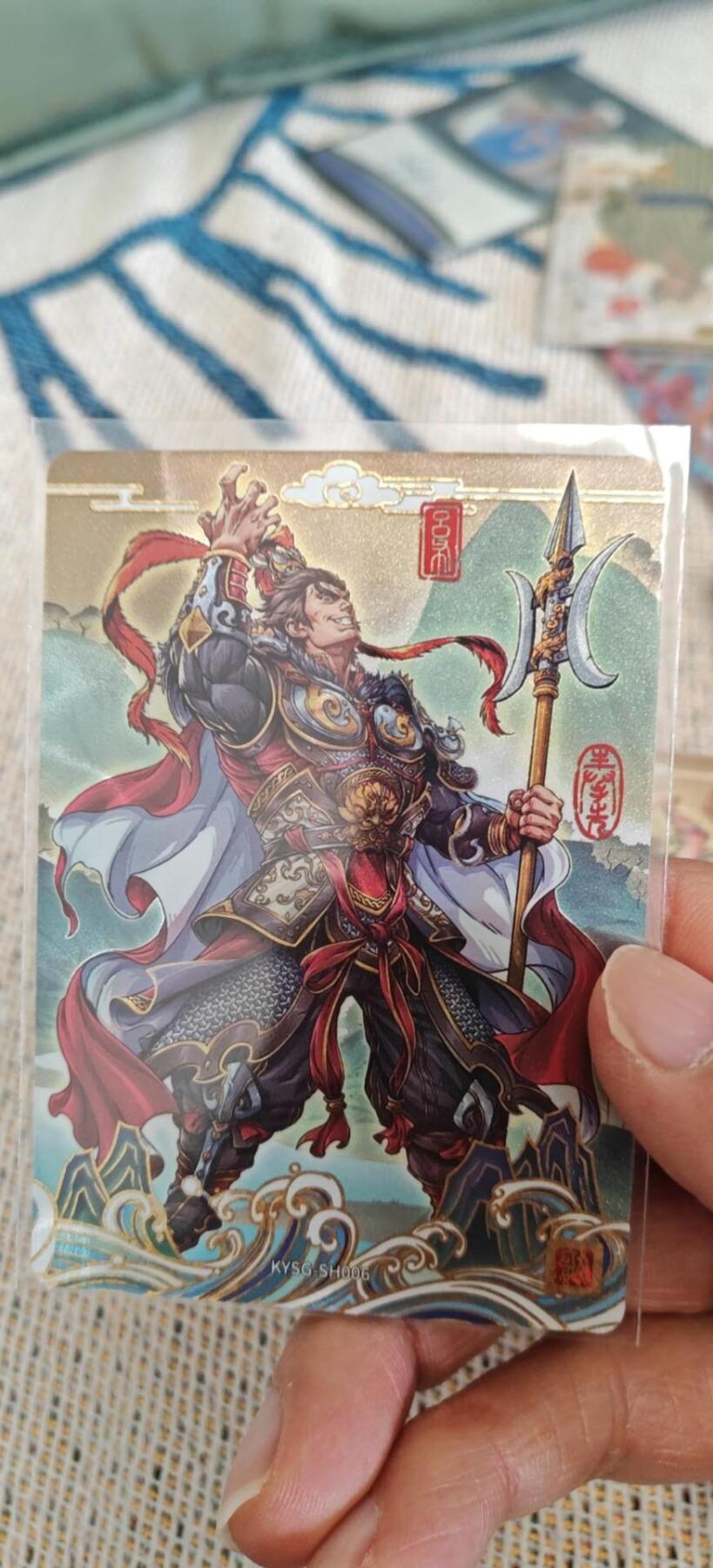 秋原瞳小店第8期（昆仑万象与卡游三国主题的强强碰撞） 卡游三国歌卡一组