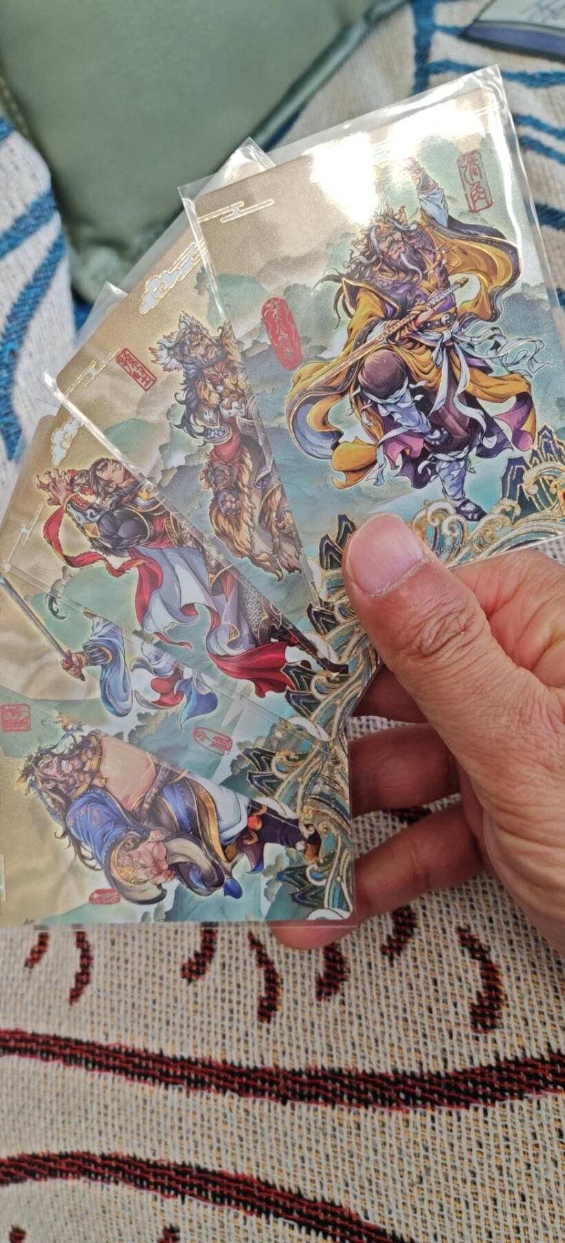 秋原瞳小店第8期（昆仑万象与卡游三国主题的强强碰撞） 卡游三国歌卡一组