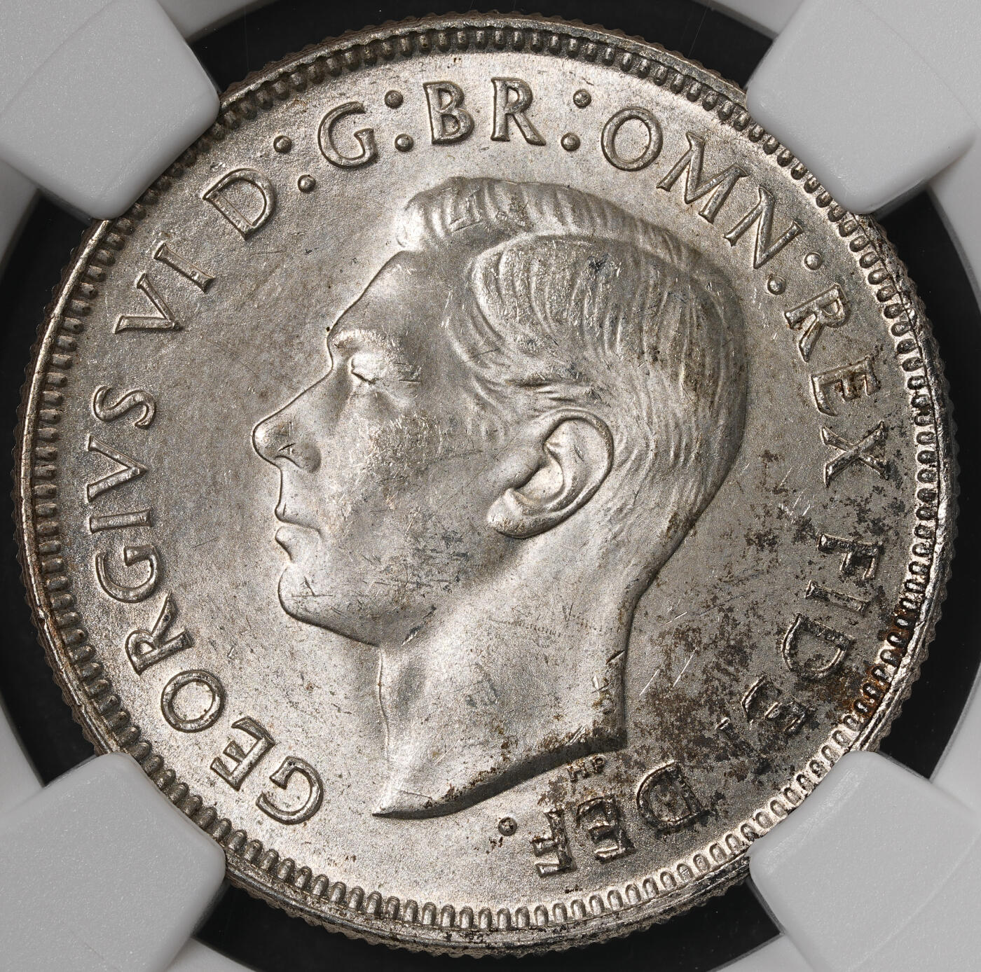 修遠堂世界钱币第五十七期 NGC MS64 1951年澳大利亚联邦50周年纪念1弗罗林银币