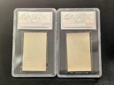 洪涛臻品批发群 精选邮票限时拍卖第1049期  纪95十月革命★新全★  ASG85分OG ★票状态非常好✦状态全品✦砸壳有机会搏90高分，这套票全品非常少，马甸邮商手里都难买到全品的裸票，9月份赵涌★裸票★成交价7000余元。新票全品存世量比不次于六珍。是一套非常有收藏投资潜力的精品票。碰到不要错过，仅此一套