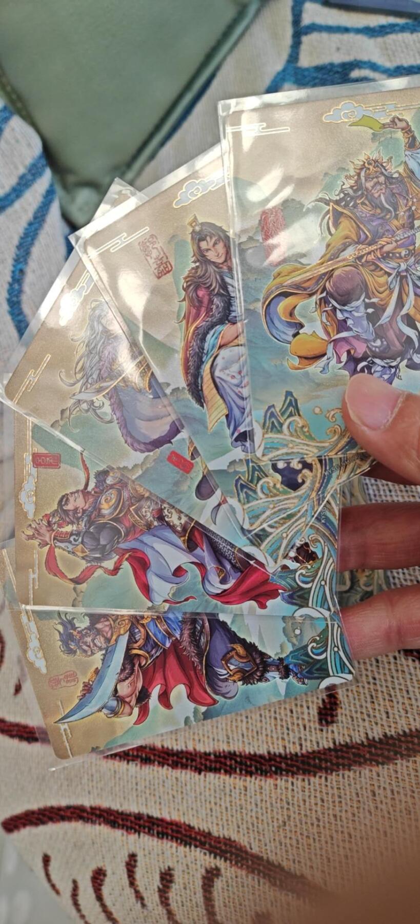 秋原瞳小店第8期（昆仑万象与卡游三国主题的强强碰撞） 卡游三国歌卡一组