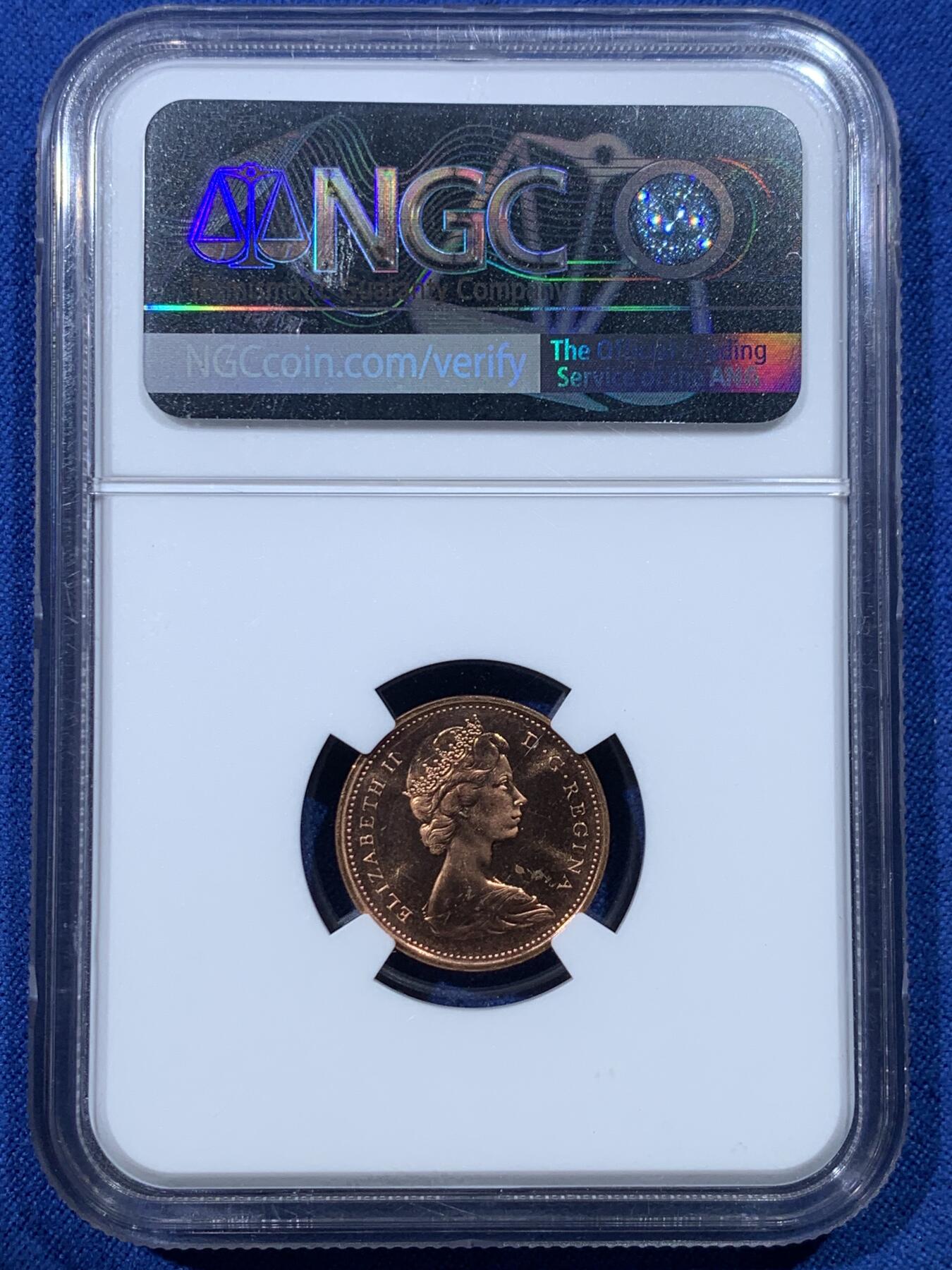《竞宝斋》第352场 周日，周一 2场连拍 （全场包邮） 6枚一组 NGC PL65RD/PL65UC/PL66CAMEO/PL65CAMEO/PL65/PL64UC 加拿大1967年建国百年纪念精制1分/5分/10分/25分/50分/1元
