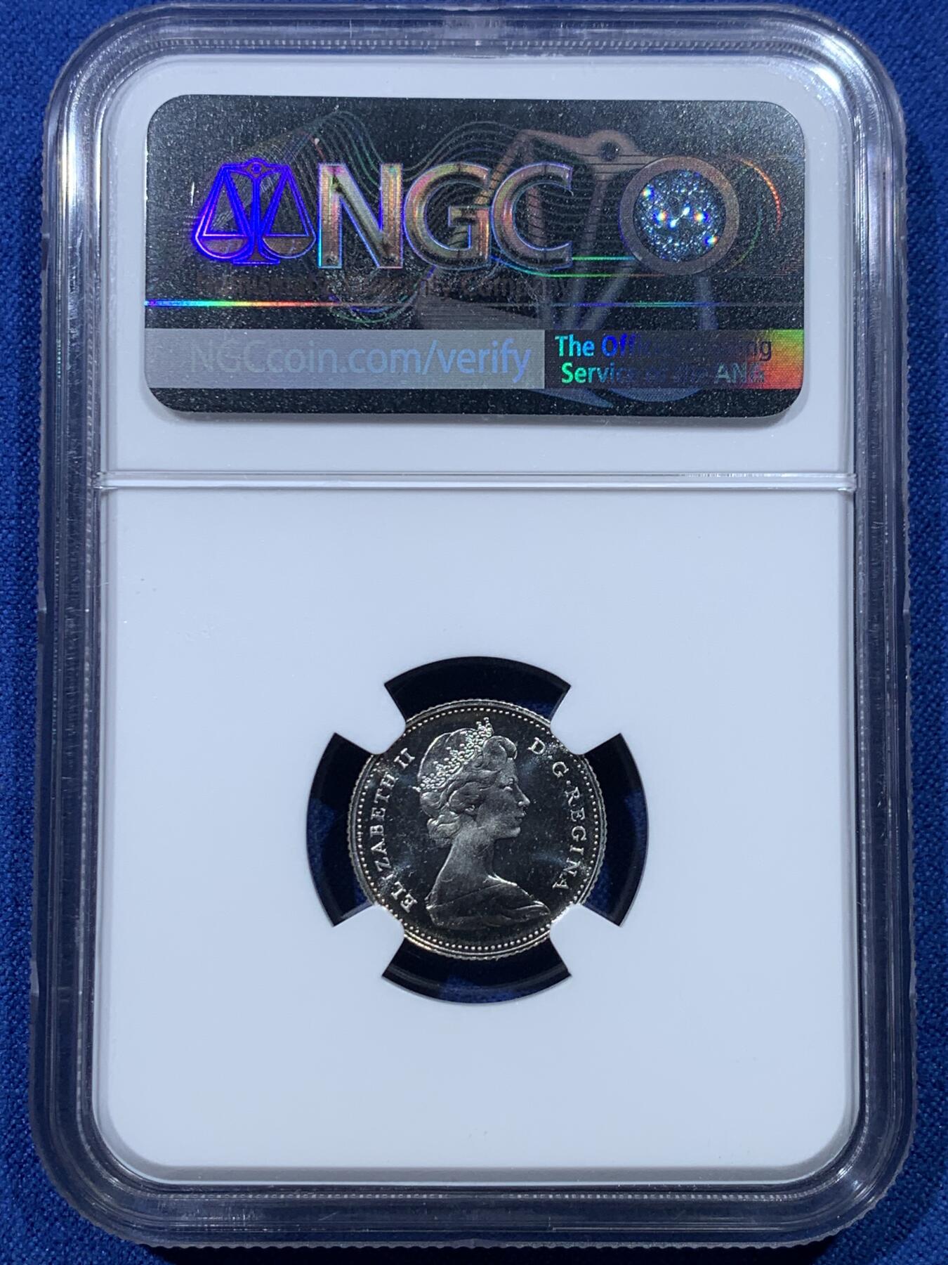 《竞宝斋》第352场 周日，周一 2场连拍 （全场包邮） 6枚一组 NGC PL65RD/PL65UC/PL66CAMEO/PL65CAMEO/PL65/PL64UC 加拿大1967年建国百年纪念精制1分/5分/10分/25分/50分/1元