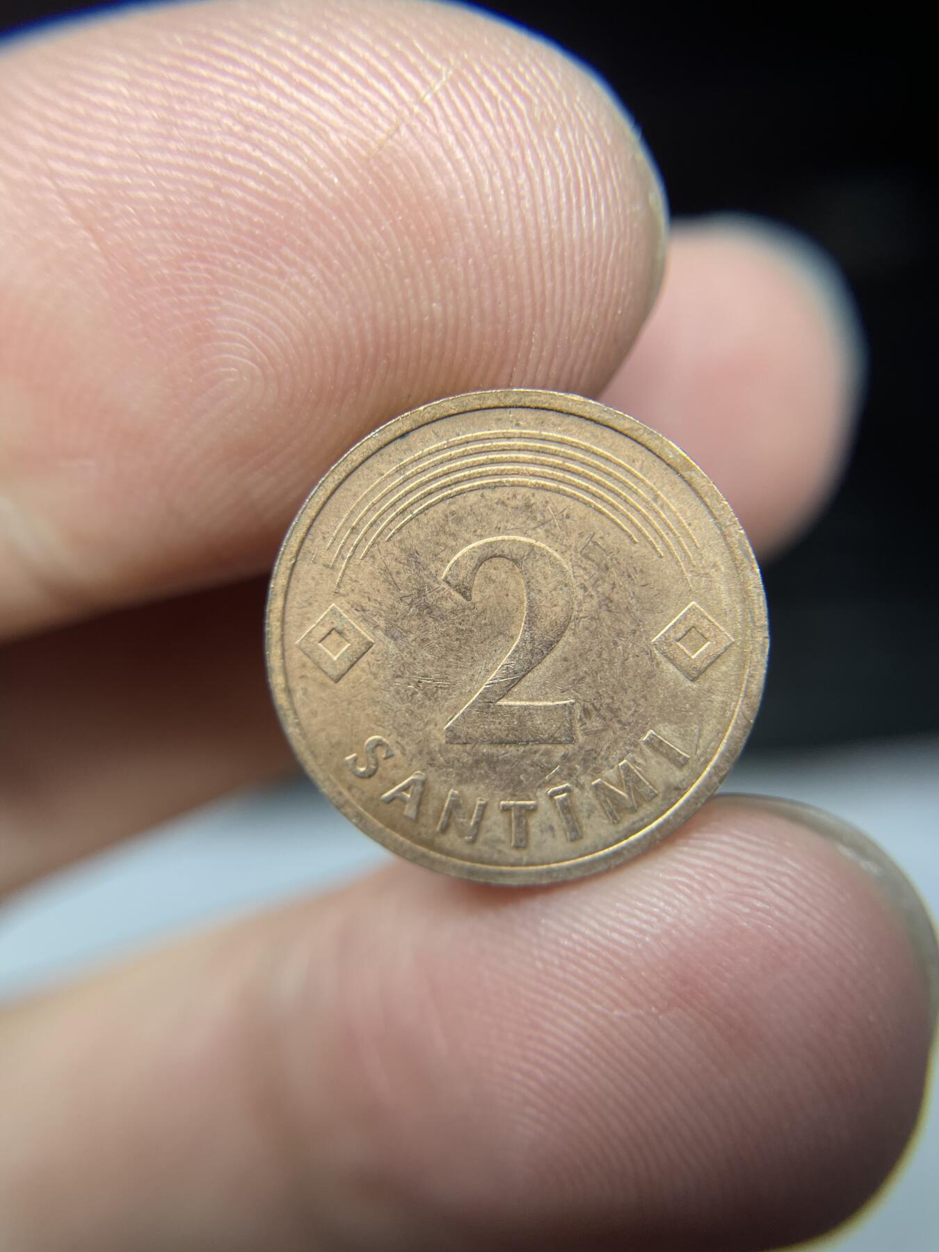每日一拍，2025年集古藏今外币拍卖第二期-第3场—（总第203拍），可以寄存60天，满160元包邮。 1992年拉脱维亚2分
