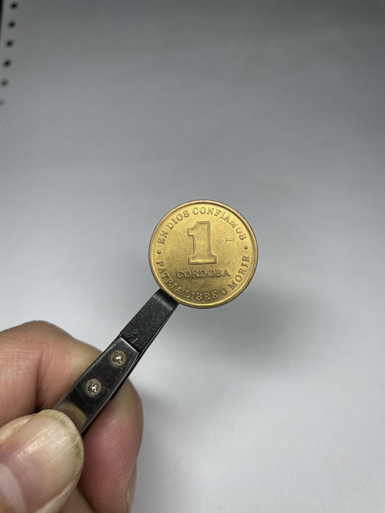 每日一拍，2025年集古藏今外币拍卖第二期-第4场—（总第204拍），可以寄存60天，满160元包邮。 1987年尼加拉瓜1科多巴