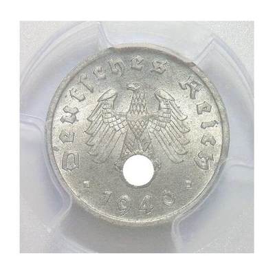 金盾PCGS MS64 德国第三帝国1940年F版1芬尼 难得开卷原光 - 金盾PCGS MS64 德国第三帝国1940年F版1芬尼 难得开卷原光