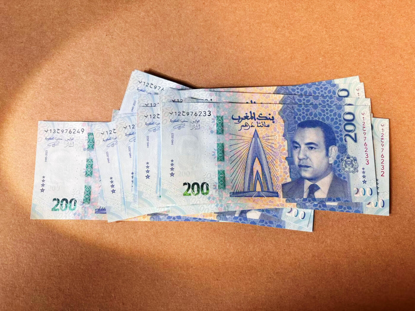 【Blue Auction】✨世界纸币精拍第618期【精】 【一组20张】摩洛哥 2023年200迪拉姆 全新UNC 