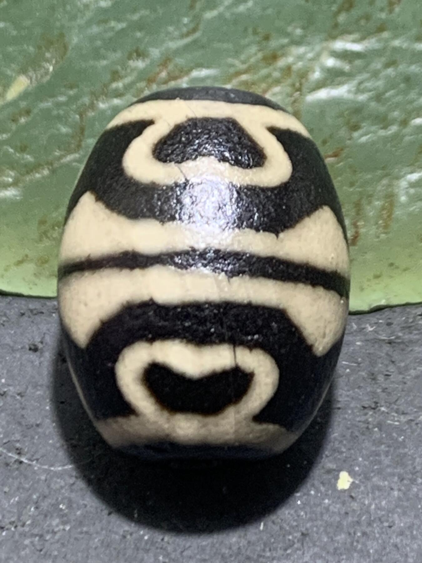 仅此一颗，精品藏传莲花天珠一颗，，