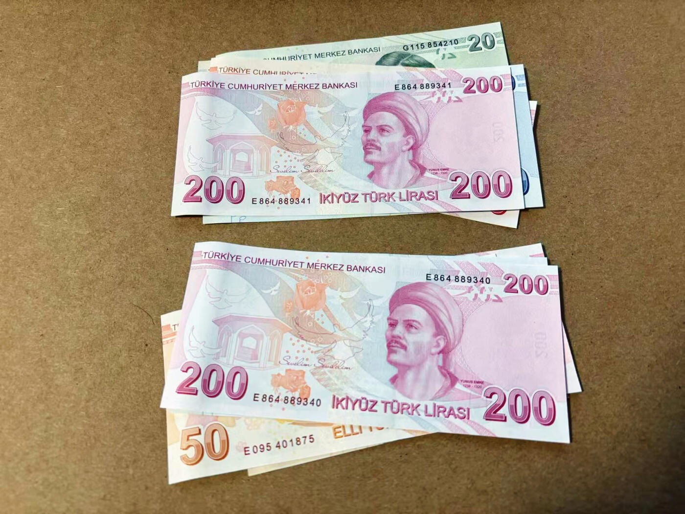 【Blue Auction】✨世界纸币精拍第618期【精】  【一组12张2套】土耳其5-200里拉 全新UNC