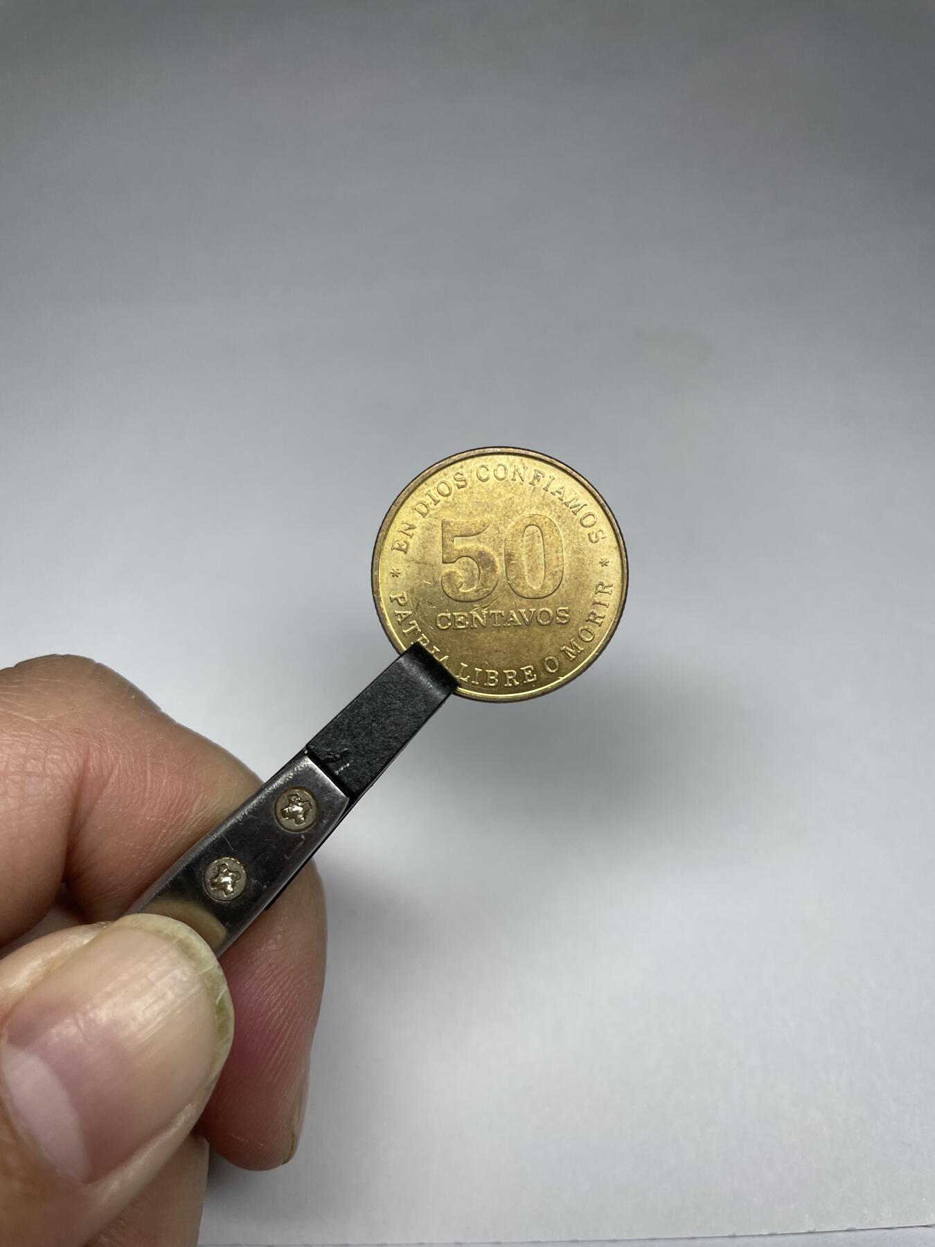 每日一拍，2025年集古藏今外币拍卖第二期-第4场—（总第204拍），可以寄存60天，满160元包邮。 1987年尼加拉瓜50分