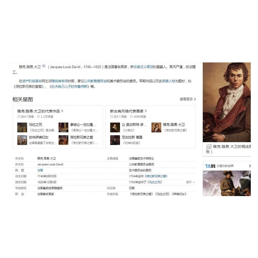 拿破仑加冕大典及画家大卫 高浮雕精制超大铜章 70MM 131克