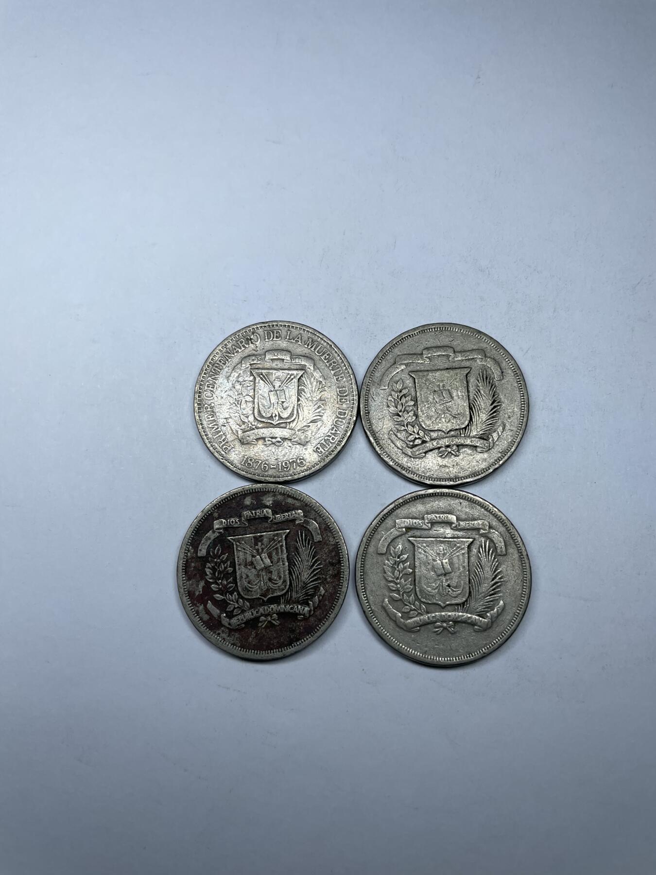 每日一拍，2025年集古藏今外币拍卖第二期-第6场—（总第206拍），可以寄存60天，满160元包邮。 四个年份多米尼加10分