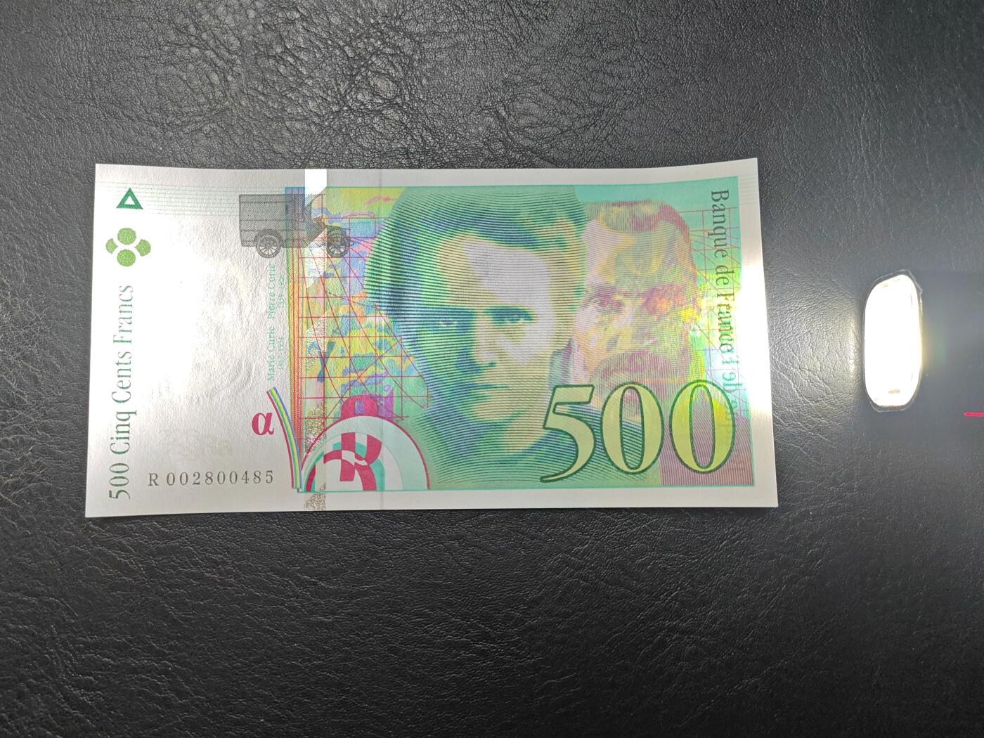 法国 1994年 500法郎 全新UNC