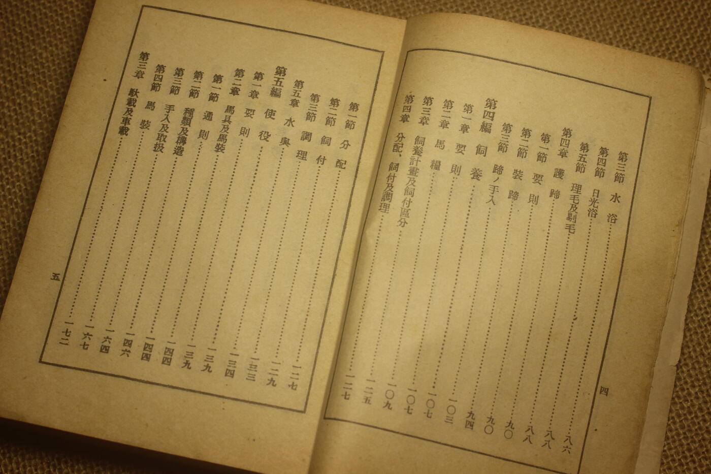 2025.2.17日系杂货小拍卖 《马事提要》昭和六年印发，图文并茂详细介绍了战马的选育以及保养等细节，年代久远纸张略有痕迹，结构完好