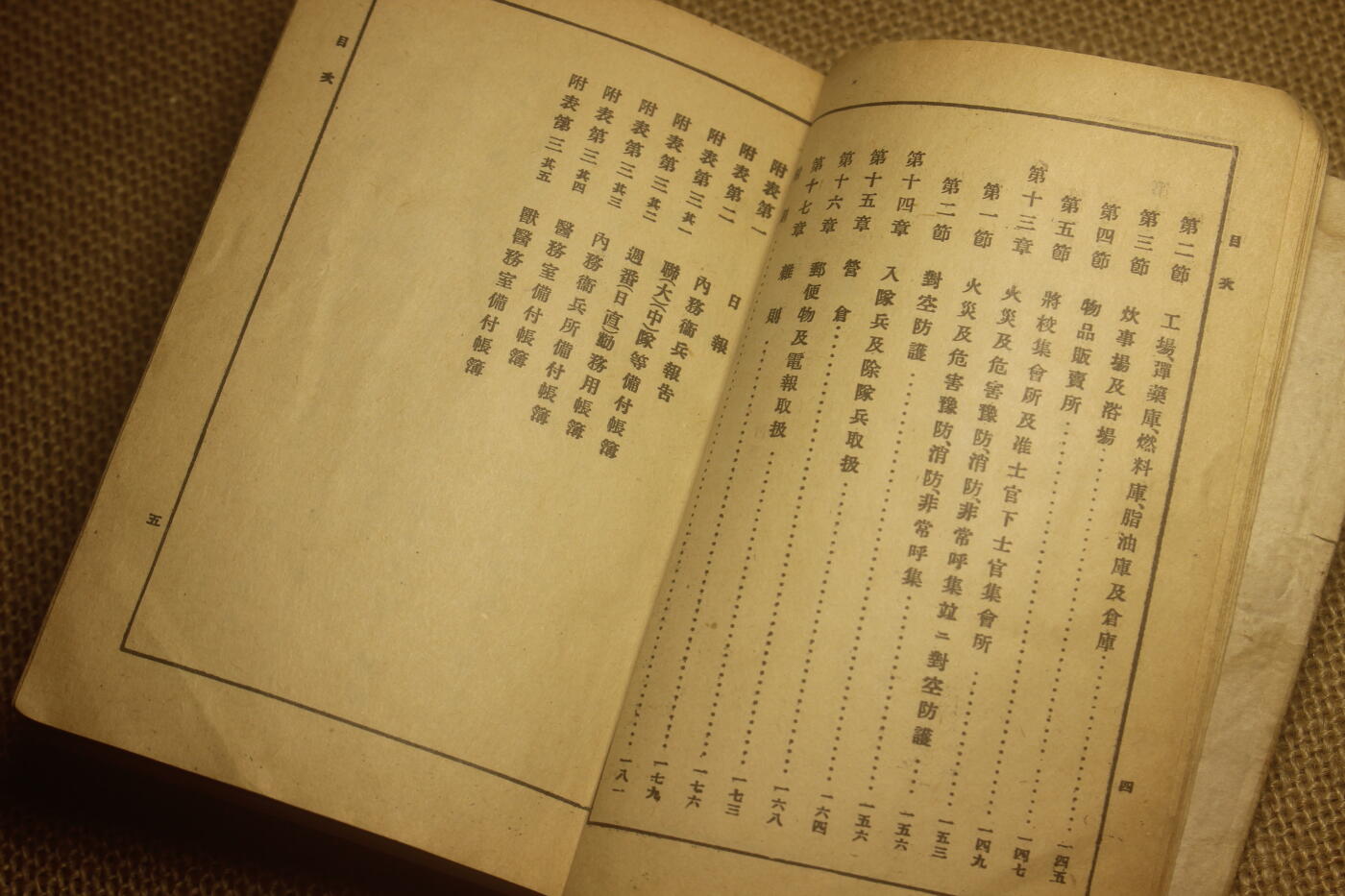 2025.2.17日系杂货小拍卖 秋叶菊次军曹的《炮兵操典》《诏勅集》《军队内务令》， 年代久远纸张略有痕迹，结构完好