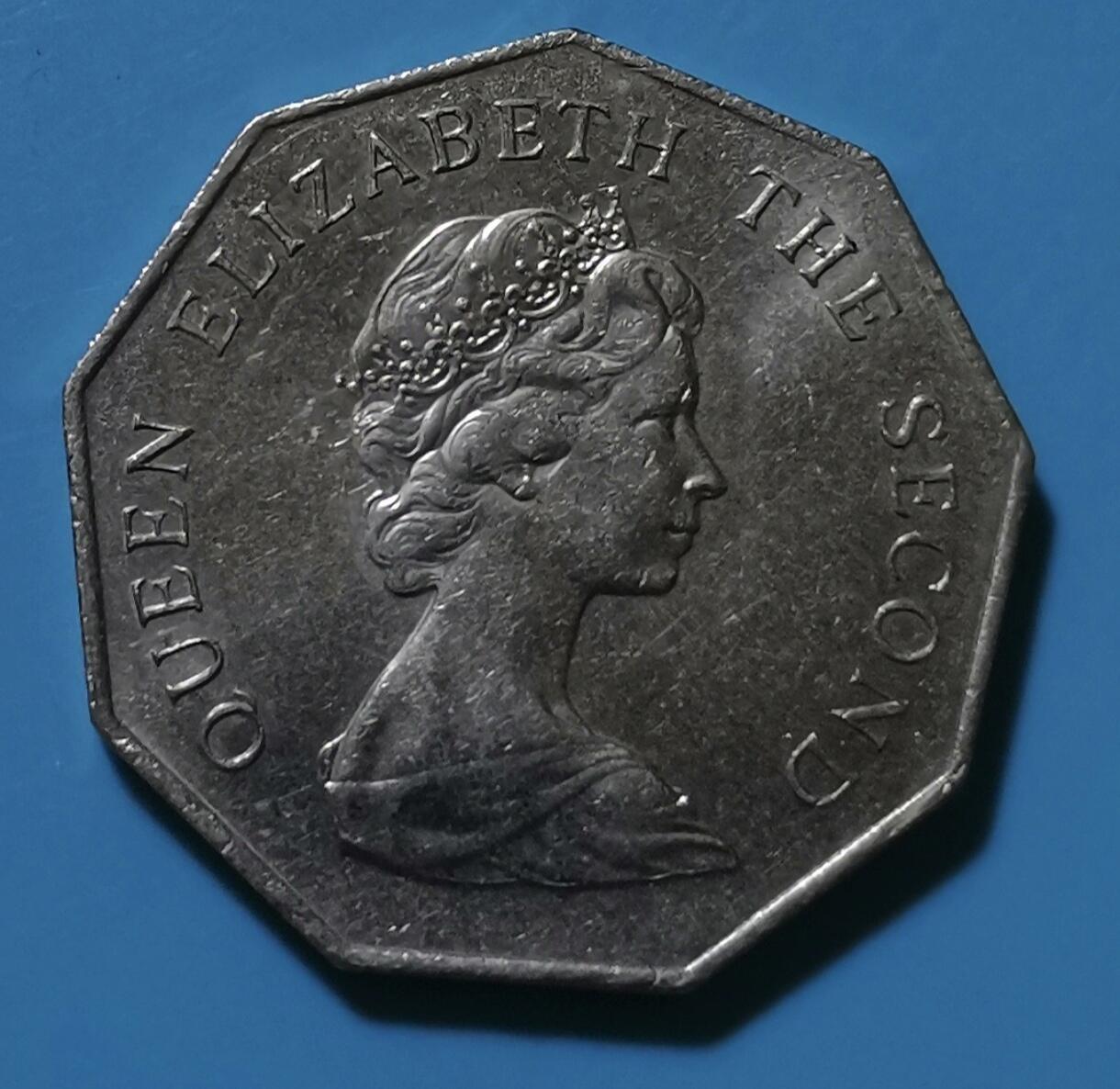 图瓦卢1976年1元 UNC