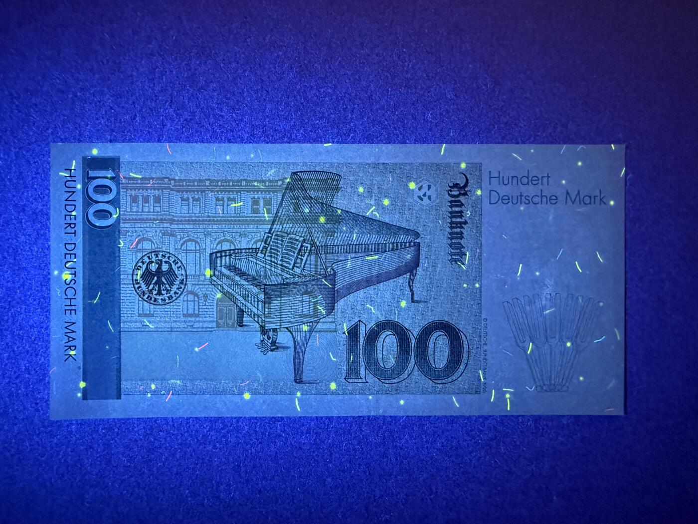 《艾美收藏》(原张总收藏)第187期-外币百拍 德国100马克 UNC 1989年 克拉拉 无4