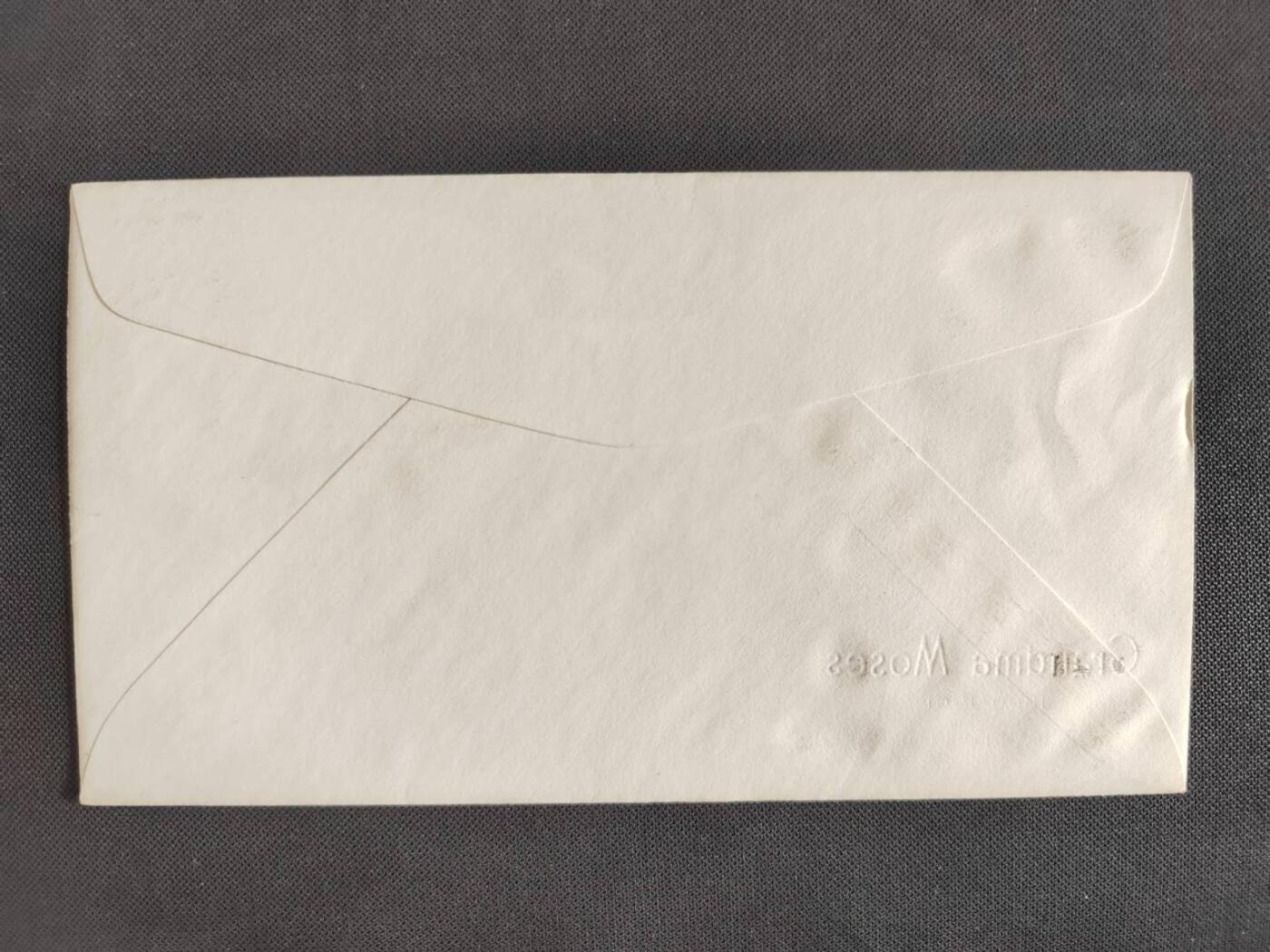 【第72期】莲池国际邮品 限时拍 含秒杀 【美国】1969 风景画家 莫斯奶奶 首日实寄封