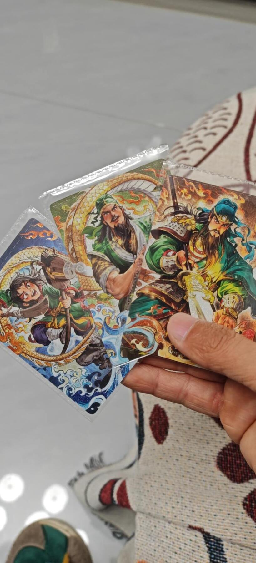 秋原瞳小店第9期（微风，初晨，熟悉的街道，还有……曾经的她………） 卡游三国浮生如梦关羽1.2.4