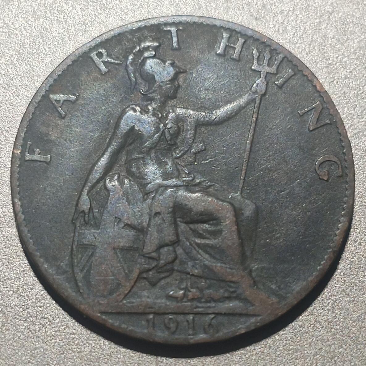 林专场 硬币纸币外币专场（第8期）接代拍 1916年乔五1法新