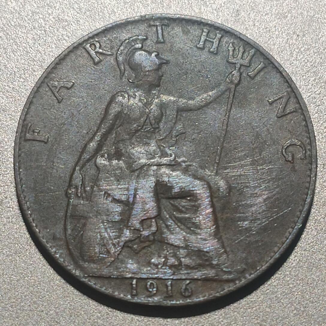 林专场 硬币纸币外币专场（第8期）接代拍 1916年乔五1法新