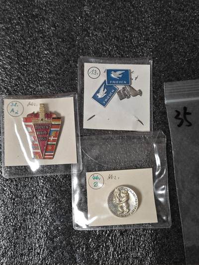 Rimey Holidays韵星假日拍卖第九期 东德专场（本场为限时拍卖）-- Rimey Holidays Auction 9 DDR Special - 华约成员纪念证章+3x国际友谊纪念徽章+州城市建设纪念徽章