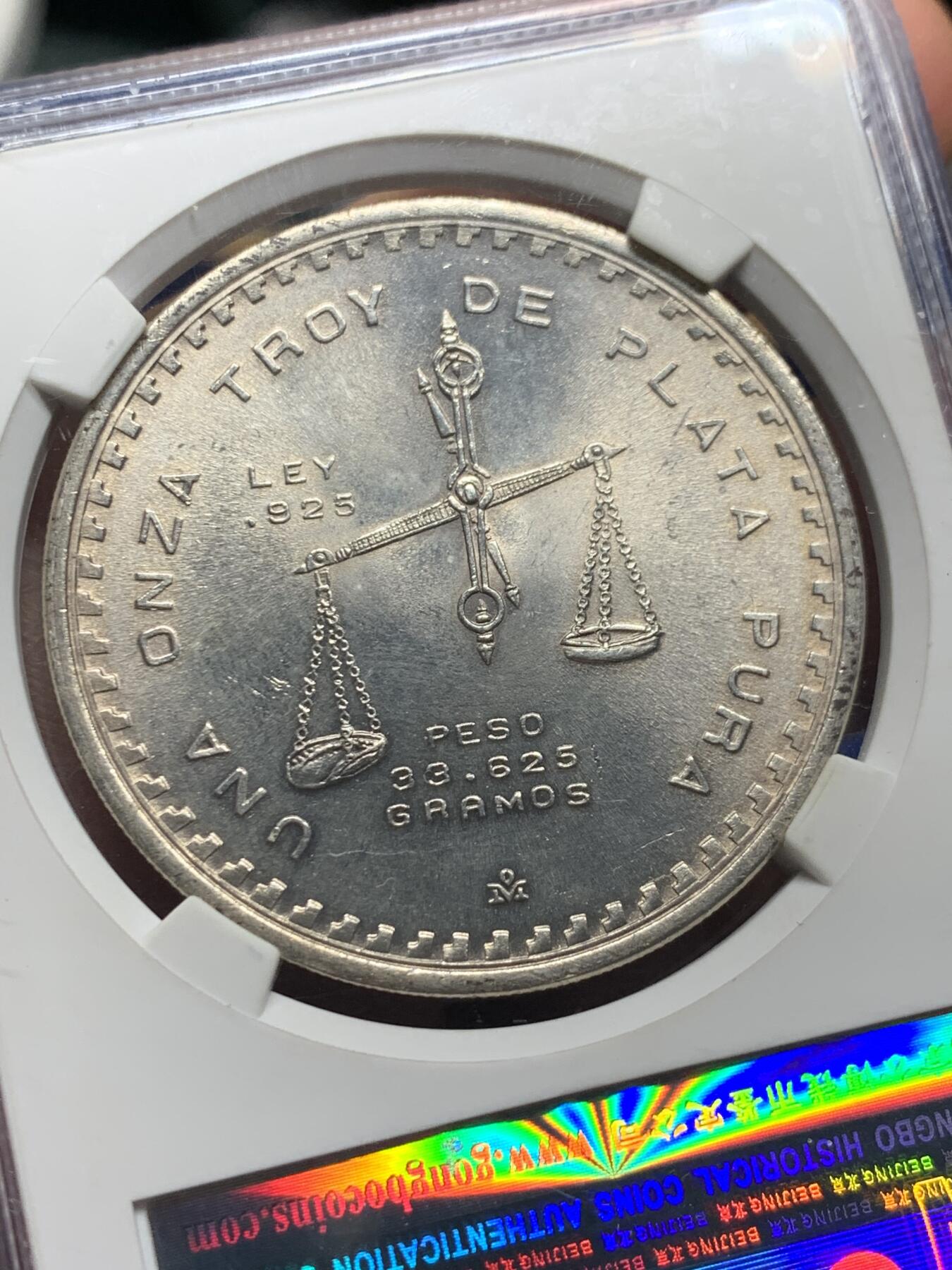 《竞宝斋》第354场 周日，周一，周二 3场连拍 （全场包邮） 公博 MS67 墨西哥1979-Mo铸币机大银币