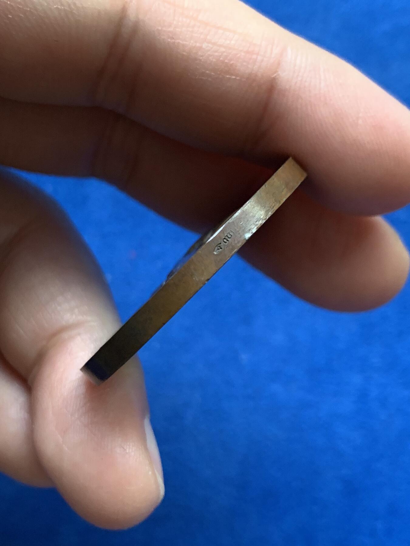 《竞宝斋》第353场 周日，周一，周二 3场连拍 （全场包邮） 法国1855年巴黎世博会纪念铜章 手指边铭 22.4克 36.9mm