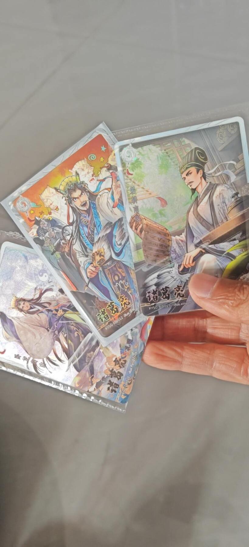 秋原瞳小店第9期（微风，初晨，熟悉的街道，还有……曾经的她………） 卡游三国经典诸葛亮3种不同造型