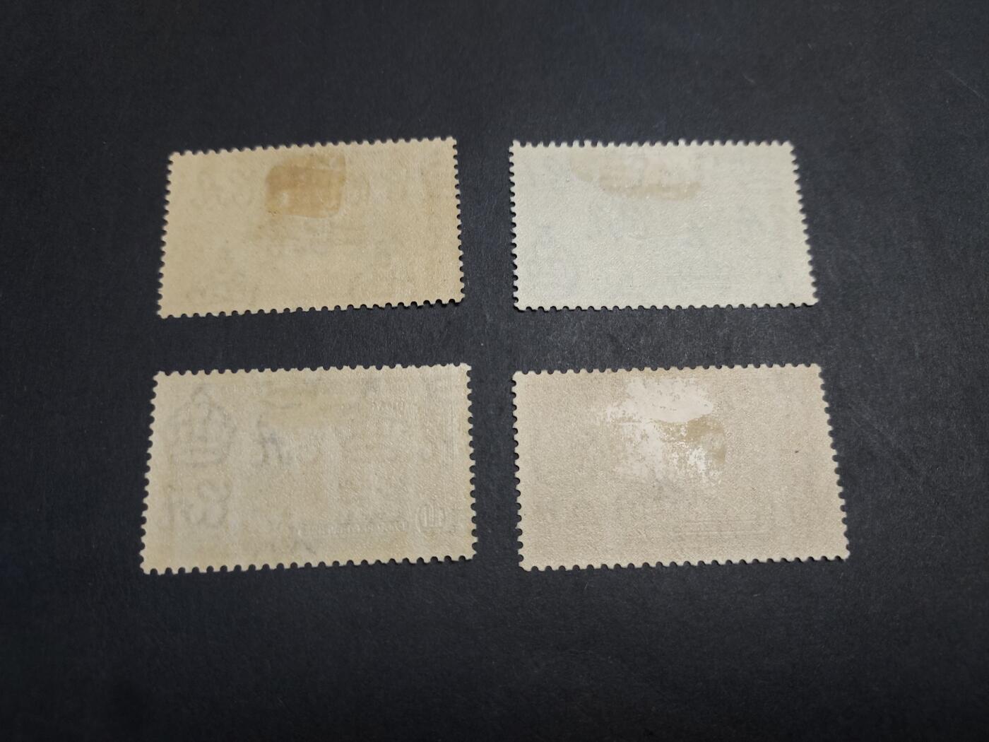 HKPNC 博彦收藏 2月20日香港票专场 香港 乔治五世银禧新全 背贴 上品