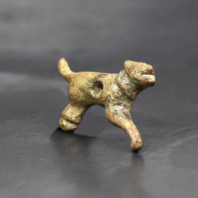 古罗马的青铜小狗吊坠b29-29 古罗马的青铜小狗吊坠b29-29