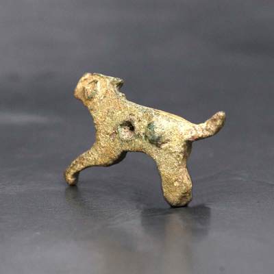 古罗马的青铜小狗吊坠b29-29 古罗马的青铜小狗吊坠b29-29