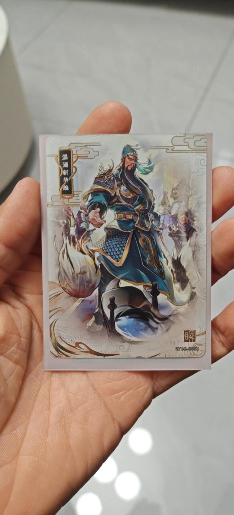 秋原瞳小店第9期（微风，初晨，熟悉的街道，还有……曾经的她………） 卡游三国千古一瞬温酒斩华雄