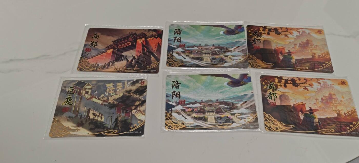 秋原瞳小店第9期（微风，初晨，熟悉的街道，还有……曾经的她………） 卡游三国地区卡一组