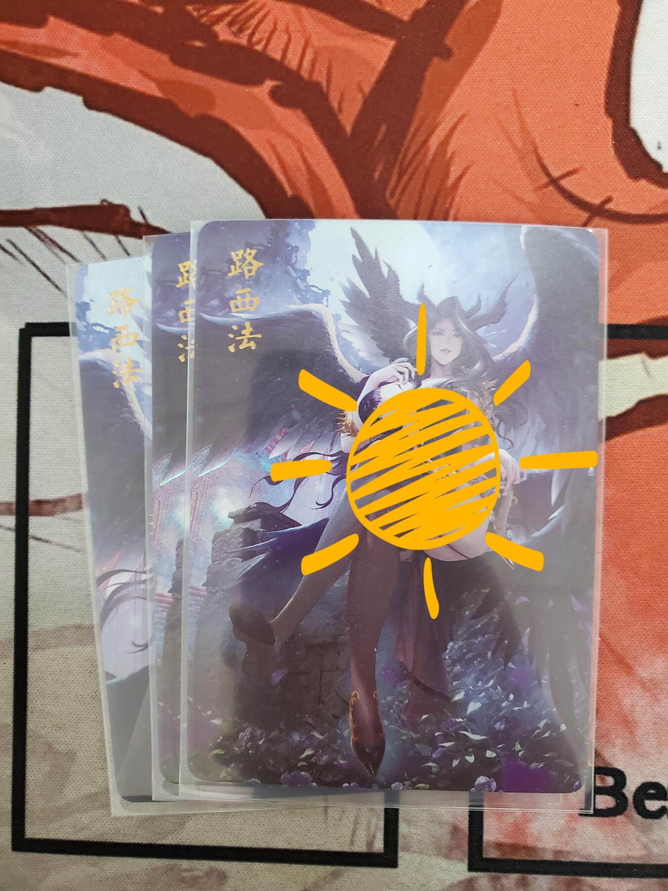 樱桃卡拍001场 燎原七宗罪路西法 金彩3张