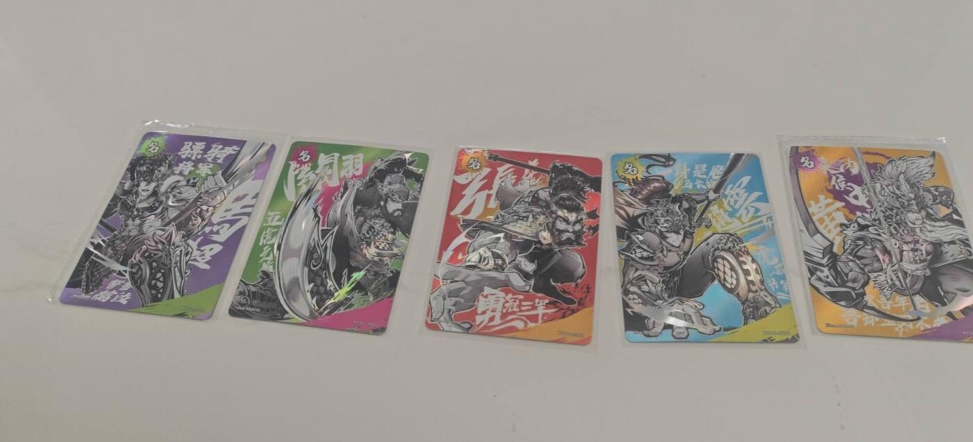 秋原瞳小店第9期（微风，初晨，熟悉的街道，还有……曾经的她………） 卡游三国名号拉5虎一套