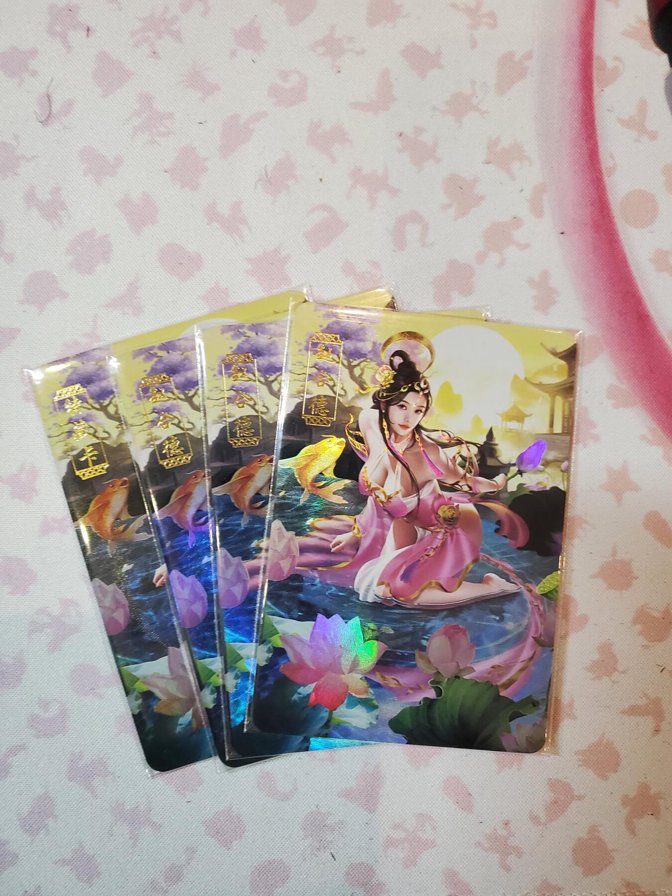 樱桃卡拍001场 青鸾殿 绝代 赵合德一组四张 金彩