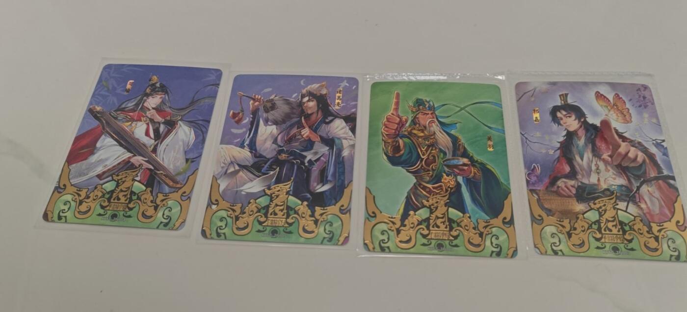 秋原瞳小店第9期（微风，初晨，熟悉的街道，还有……曾经的她………） 卡游三国一周年4张原膜