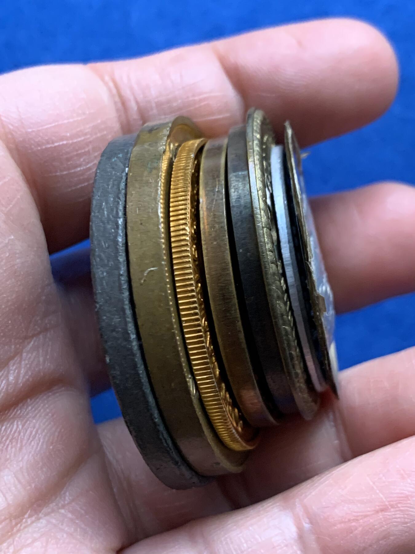 《竞宝斋》第355场 周日，周一，周二 3场连拍 （全场包邮） 英国章8枚一组，直径32-44mm