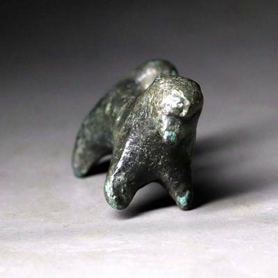 西方古代青铜圆雕狮鹫格里芬站像b28-45 - 西方古代青铜圆雕狮鹫格里芬站像b28-45
