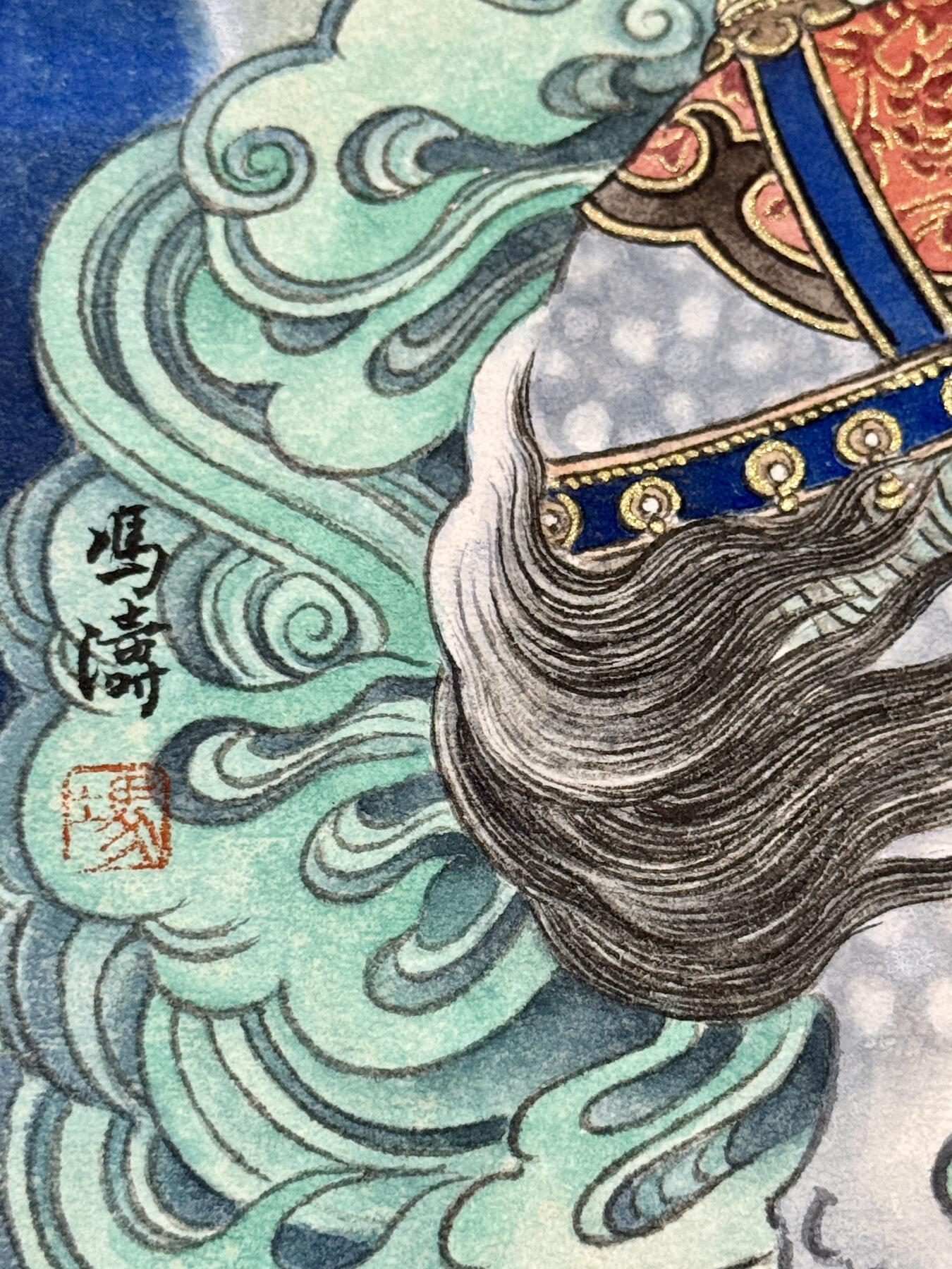 白泽拍卖卡牌手绘专场第13期（昨夜一霎雨，天意苏群物）