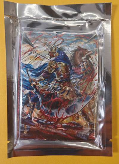 趣卡卡拍No.22期（无佣金免手续费，分享成交有奖） - 【粗闪】卡玩帕克-雄图三国第一弹（全新未拆，1套9张）