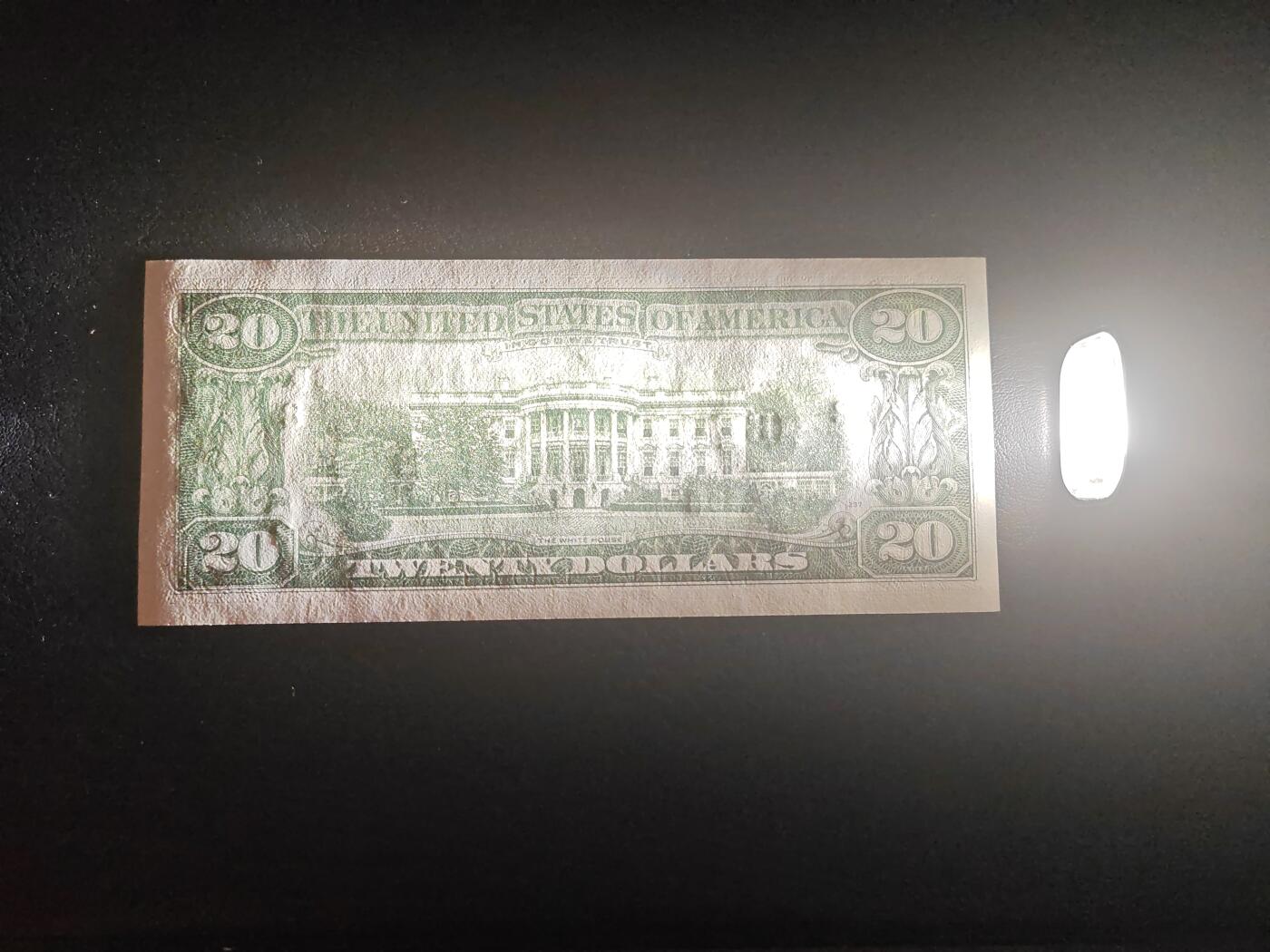 美国纸币 1985年 小头版 20美元 全新UNC 单价