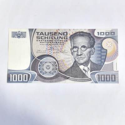 各国外币第87期 - 奥地利1000先令 au近全新