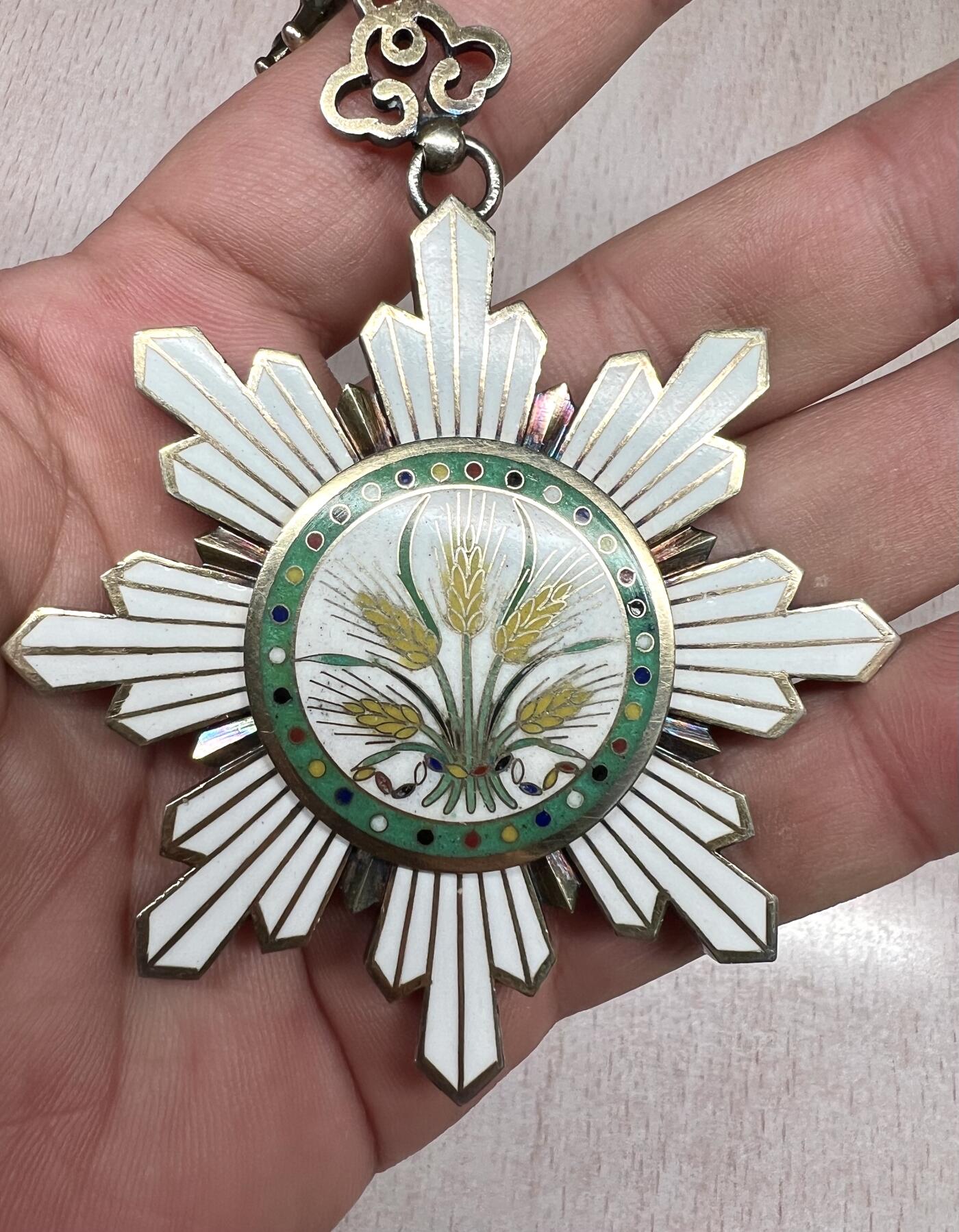 大猫徽章拍卖第265期 北洋嘉禾勋章 一等正章 