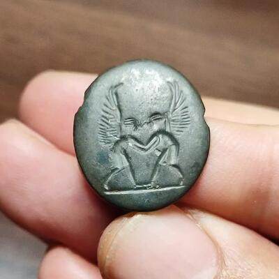 古希腊小爱神厄洛斯图铜戒指b26-40 古希腊小爱神厄洛斯图铜戒指b26-40