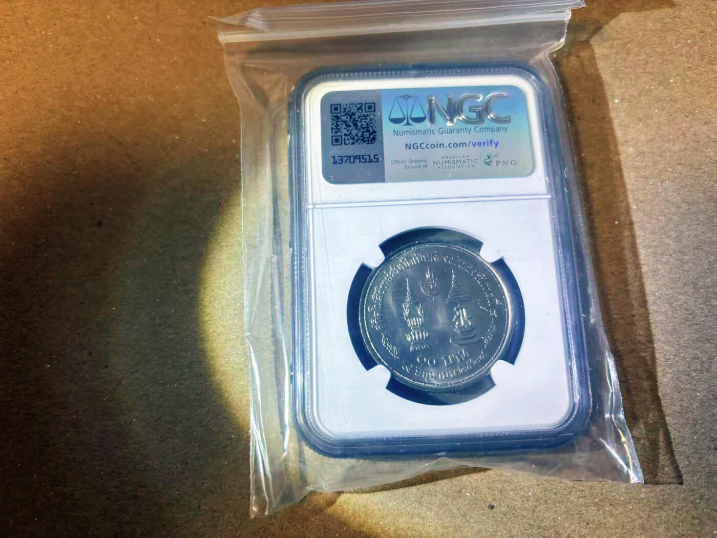 【Blue Auction】✨世界纸币精拍第622期【精】 泰国 1979年10B Chulabhorn Graduation NGC MS65